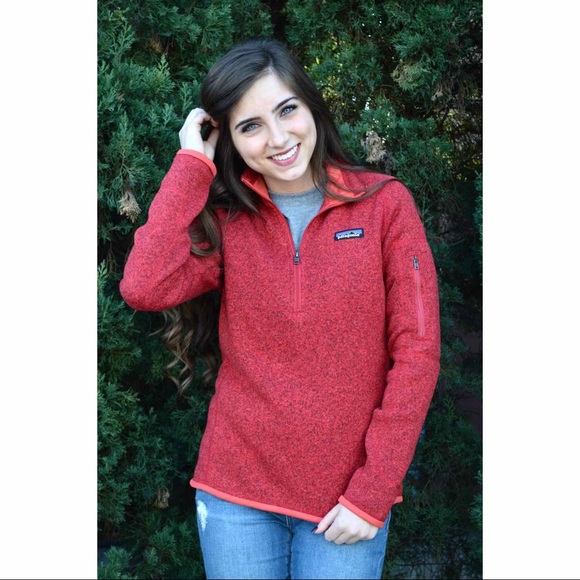 Patagonia Better Sweater 1/4 Zip Fleece Cherry S - Picture 3 of 14